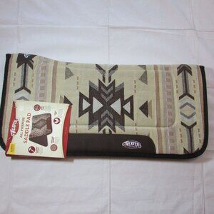 Weaver All Purpose Contour Getta Grip Saddle Pad 32"x32" Santa Fe Beige Brown